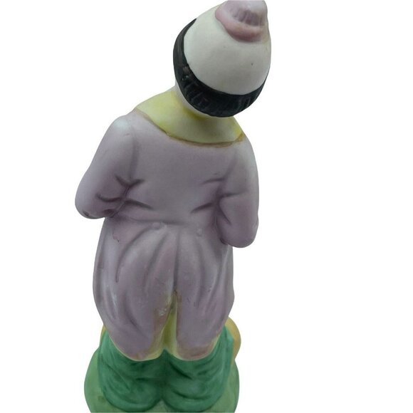 Vintage Flambro Clown Figurine  Ceramic With Accordion - Picture 8 of 8